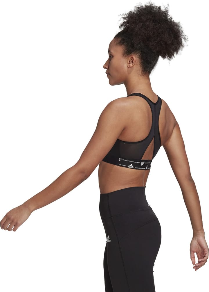 Adidas Women's Powerreact Training Medium-Support Bra Black Adidas Adidas Women's Powerreact Training Medium-Support Bra Black Adidas