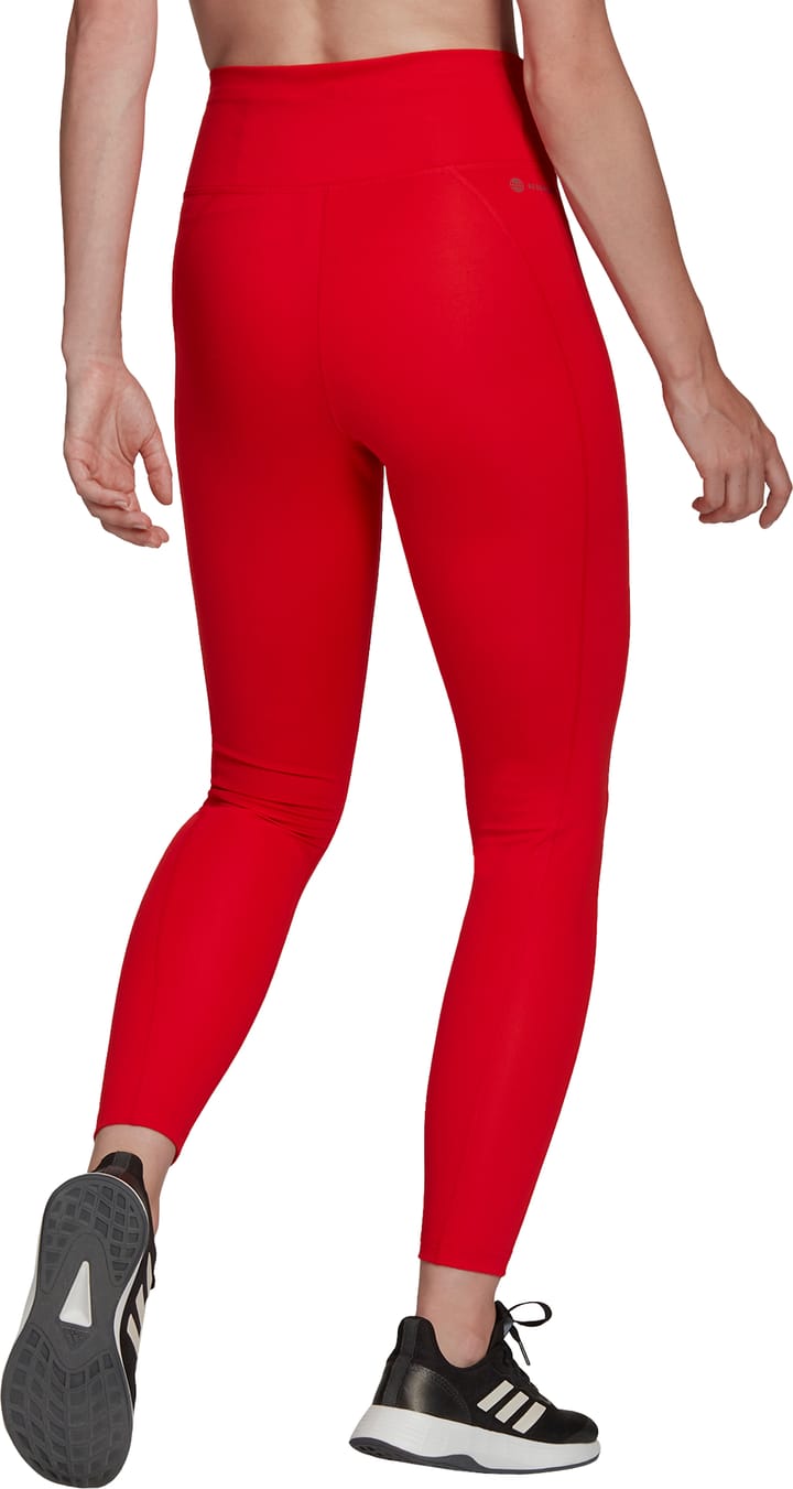 Adidas Women's Running Essentials 7/8 Tights Vivid Red/White Adidas Adidas Women's Running Essentials 7/8 Tights Vivid Red/White Adidas