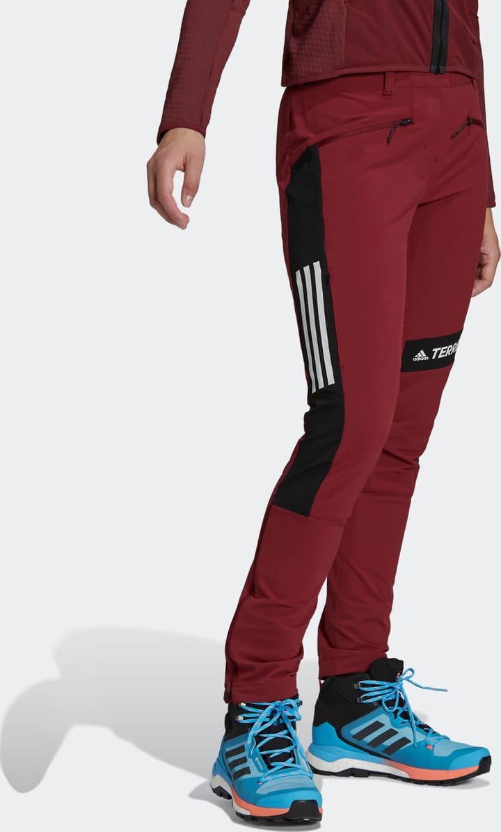 Adidas Women's Techrock Mountaineering Pants Shadow Red Adidas