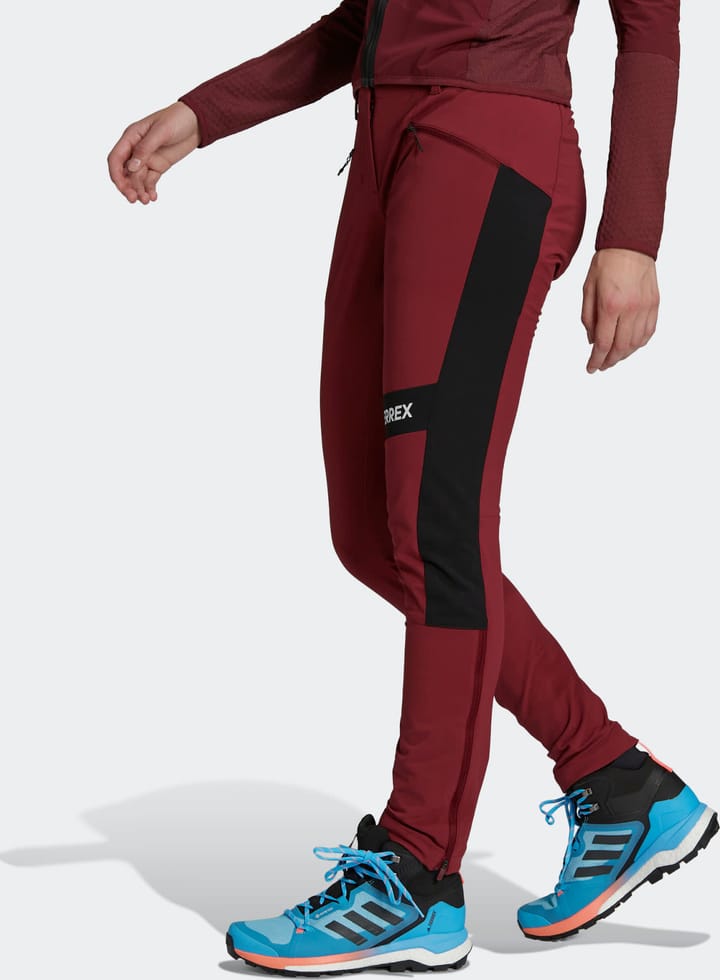 Adidas Women's Techrock Mountaineering Pants Shadow Red Adidas