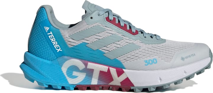 Adidas Women's Terrex Agravic Flow 2.0 GORE-TEX Trail Running Shoes Dash Grey/Magic Grey/Sky Rush Adidas