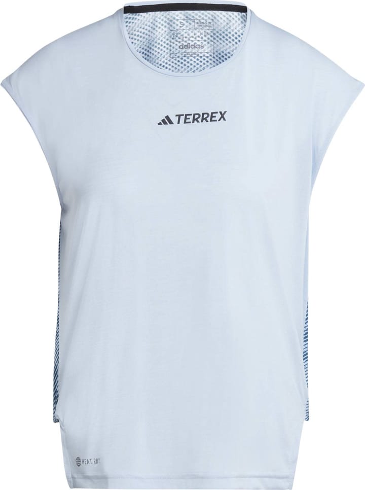 Women's Terrex Agravic Pro Trail Running Top BLUDAW/BLUDAW Adidas