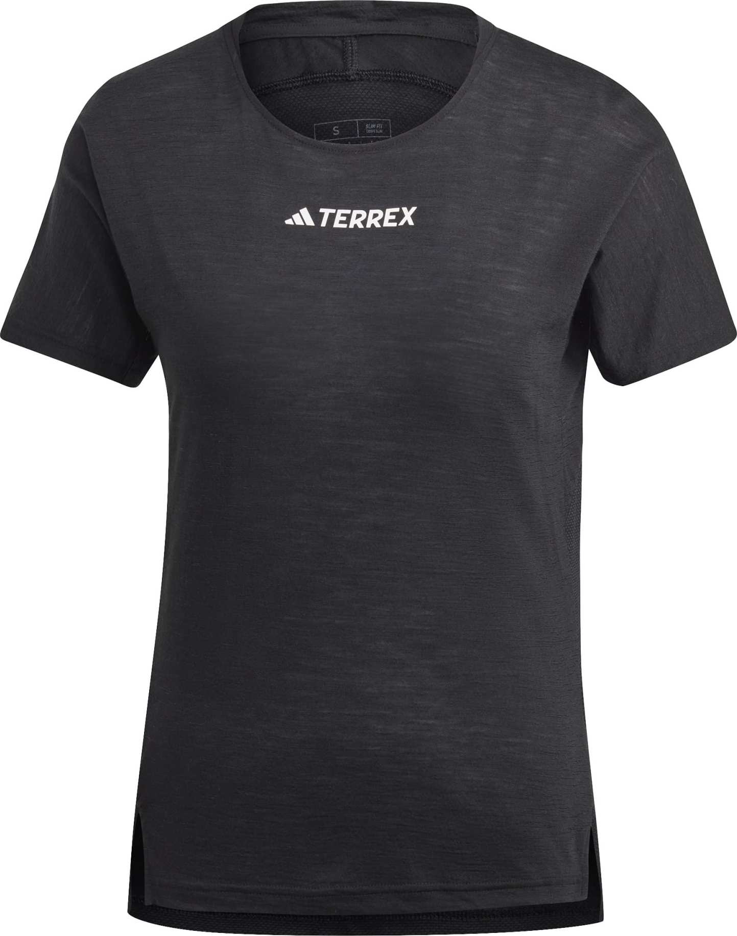 Women's Terrex Agravic Pro Wool Trail Running T-Shirt BLACK