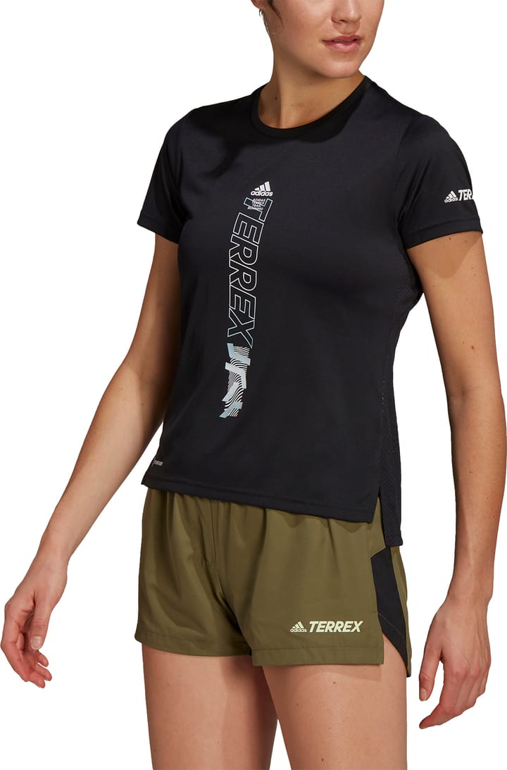 Adidas Women's Terrex Agravic Tee Black Adidas Adidas Women's Terrex Agravic Tee Black Adidas