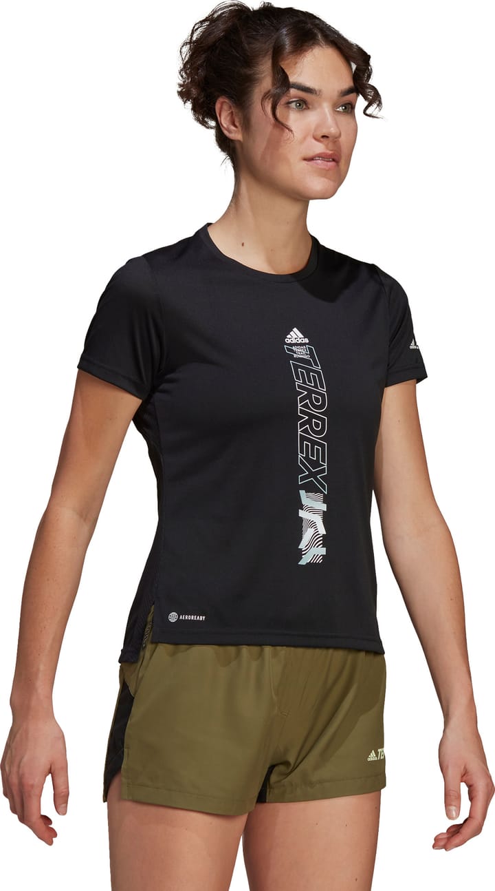 Adidas Women's Terrex Agravic Tee Black Adidas Adidas Women's Terrex Agravic Tee Black Adidas