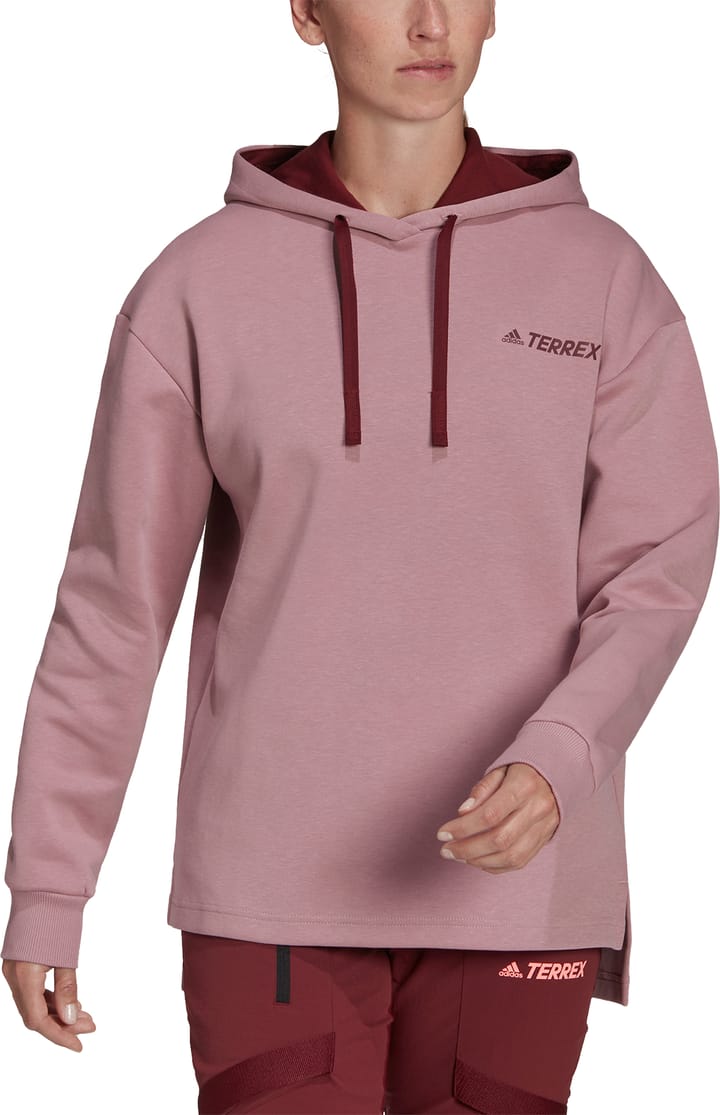 Women's Terrex Logo Hoody (spring 2022) Magic Mauve Adidas