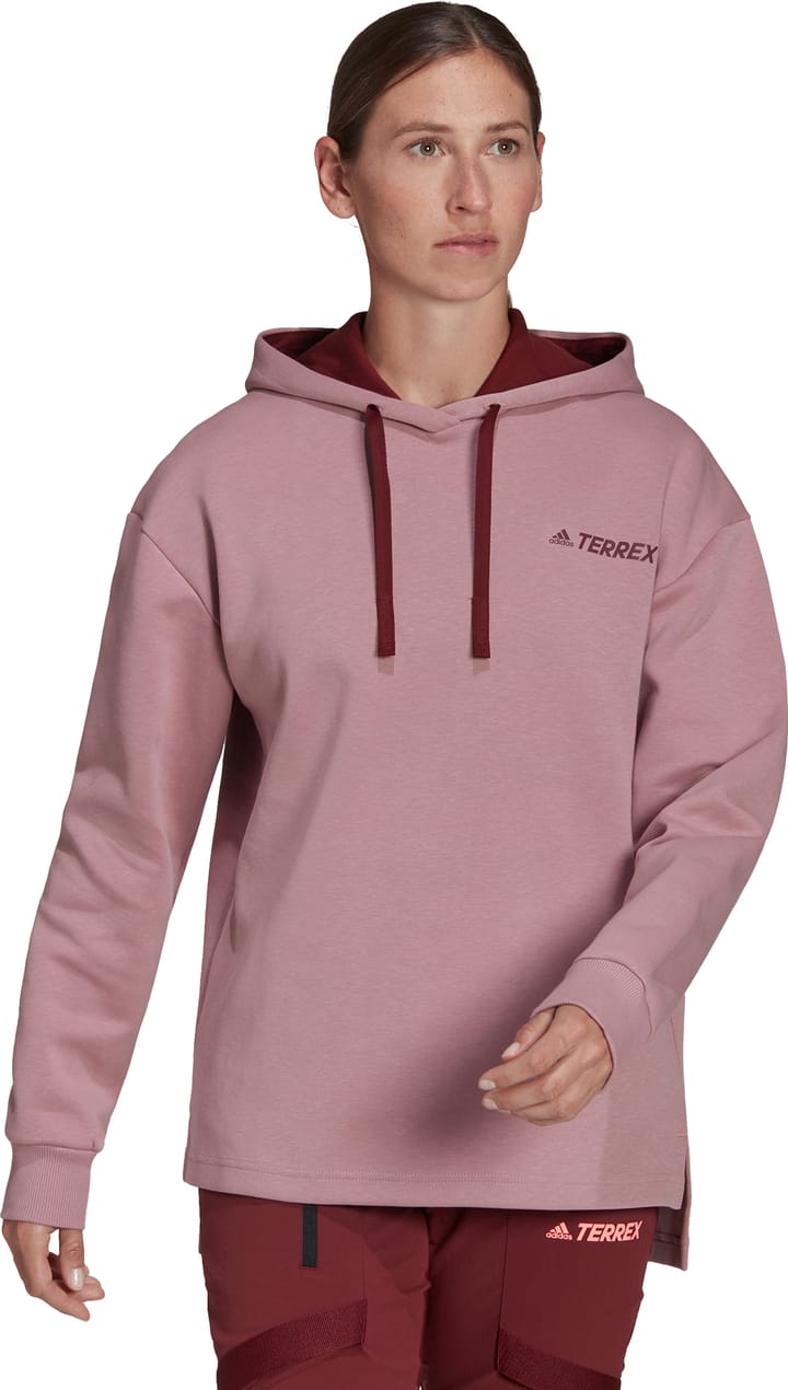 Women's Terrex Logo Hoody (spring 2022) Magic Mauve Adidas