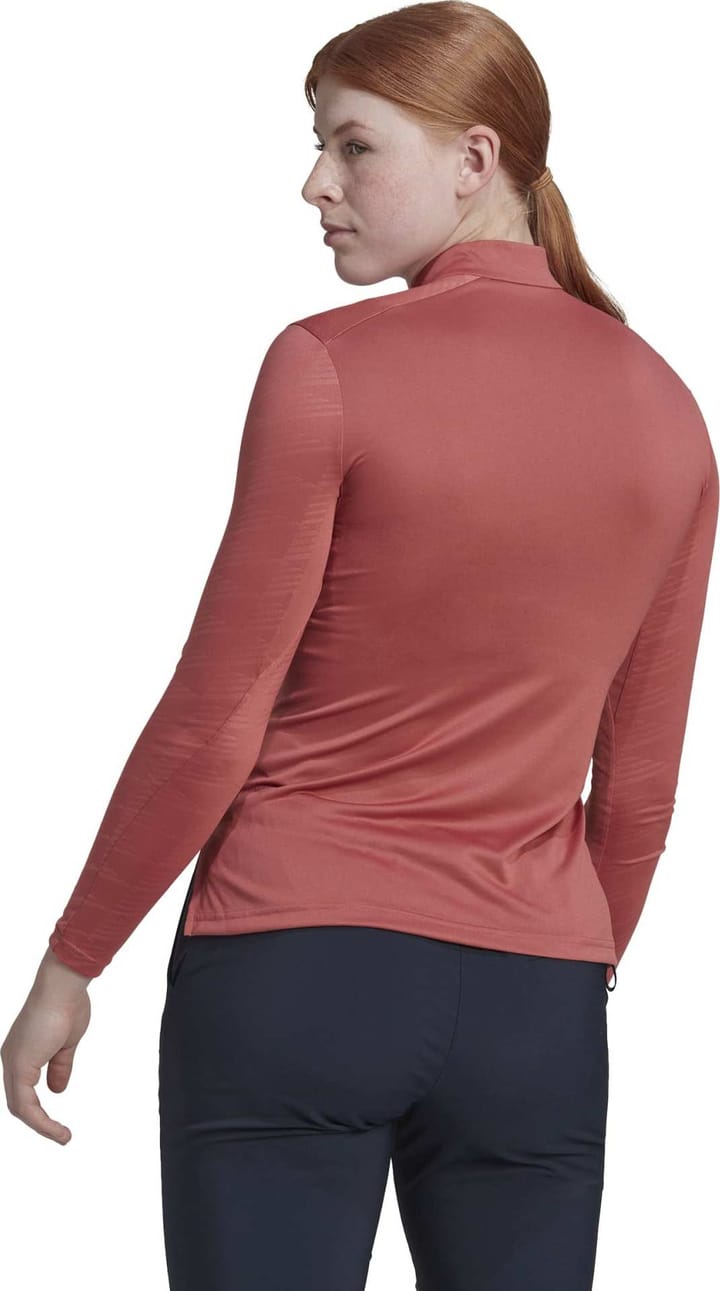 Adidas Women's Terrex Multi Half-Zip Tee Wonred Adidas