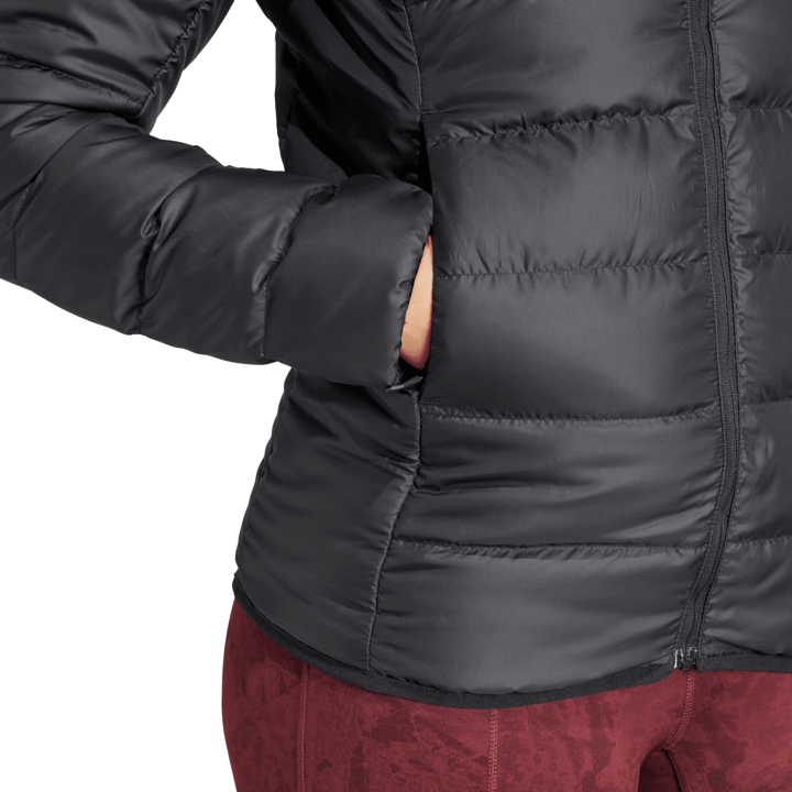 Adidas Women's Terrex Multi Light Down Hooded Jacket Black Adidas