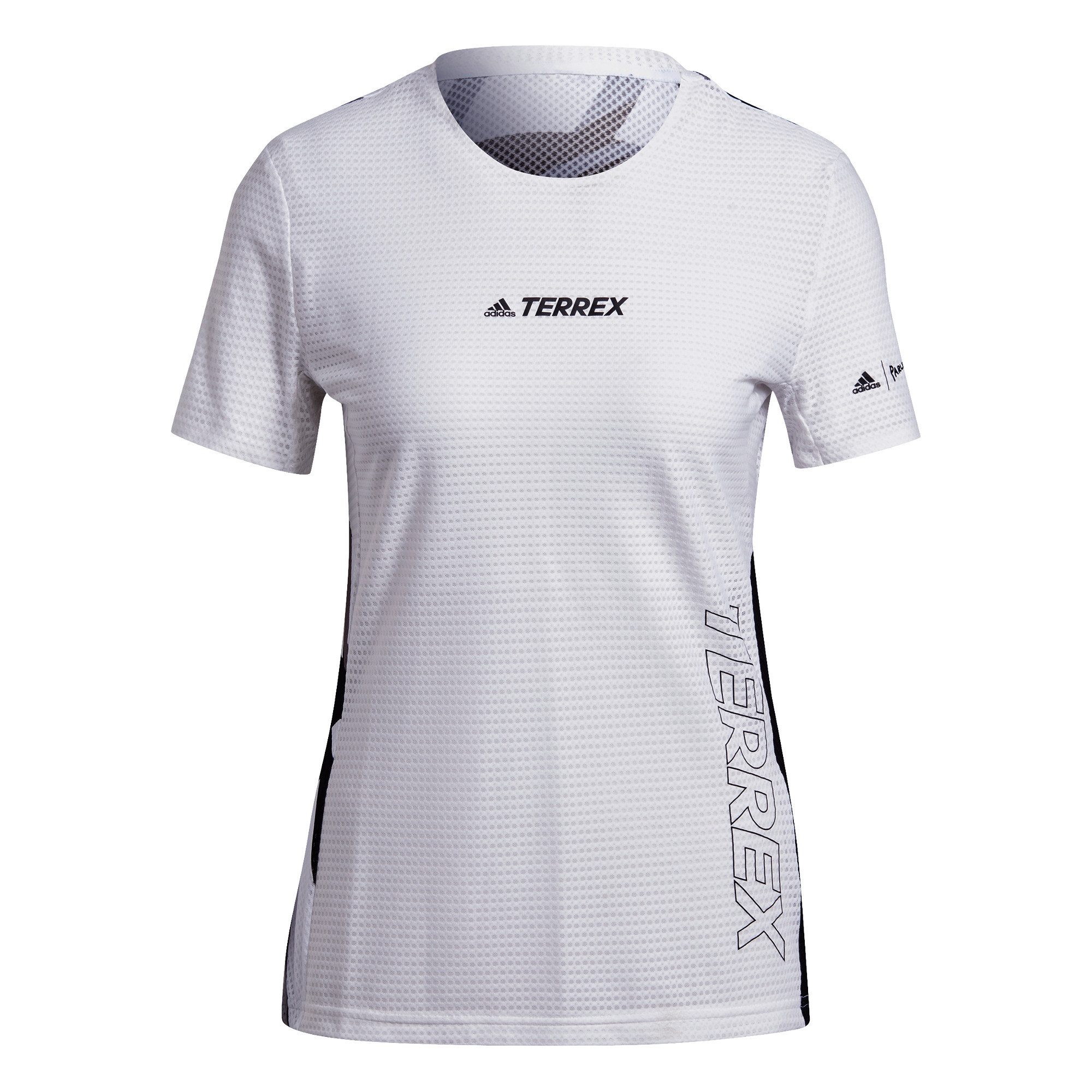 Adidas Adidas Women's Terrex Parley Agravic TR Pro T-shirt White/Black XS, WHITE/BLACK