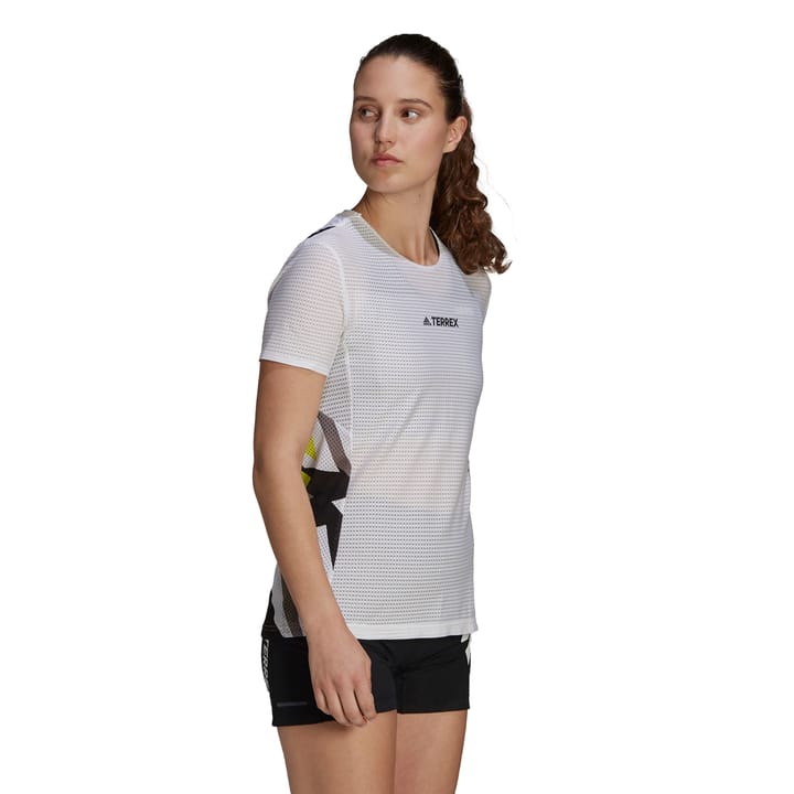 Women's Terrex Parley Agravic TR Pro T-shirt WHITE/BLACK Adidas