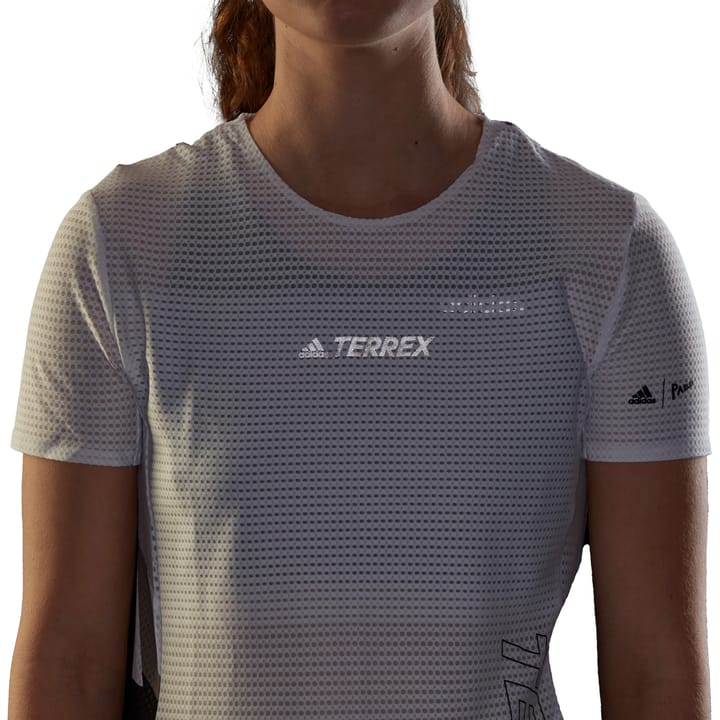 Women's Terrex Parley Agravic TR Pro T-shirt WHITE/BLACK Adidas