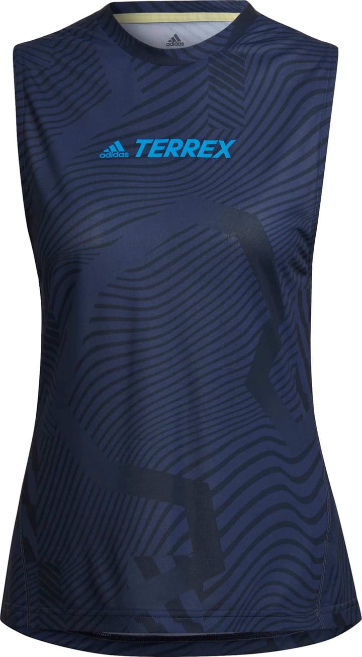 Adidas Women's Terrex Parley Agravic Trail Running Tank Top Shanav/Black Adidas