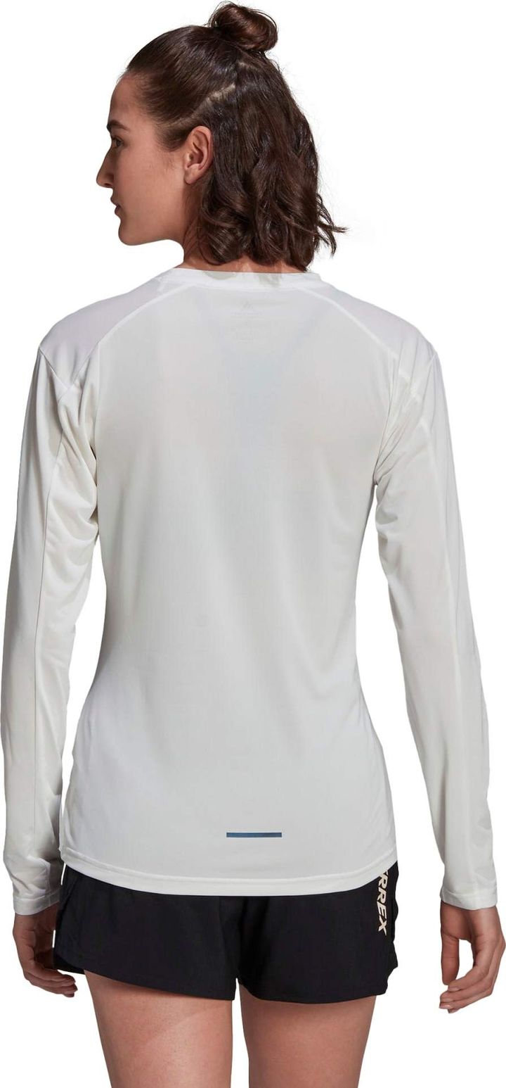 Adidas Women's Terrex Primeblue Trail LS Top WHITE Adidas