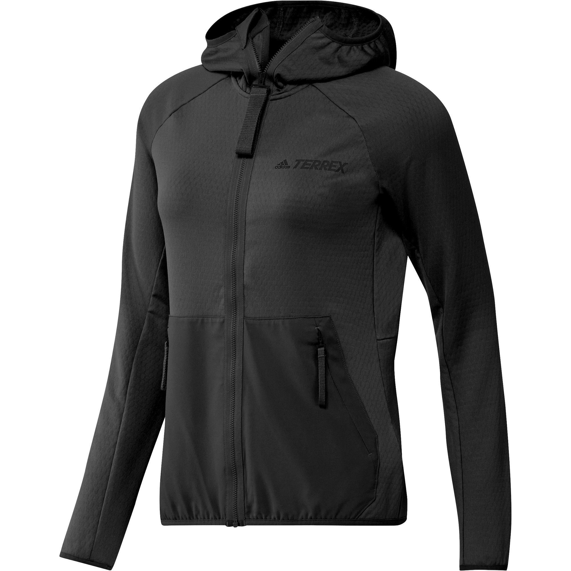 Women’s Terrex Tech Flooce Light Hooded Jacket Black