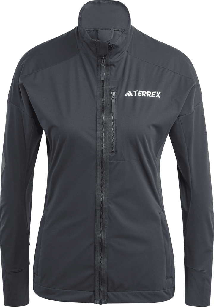 Adidas Women's Terrex Xperior Cross Country Ski Soft Shell Jacket Black Adidas