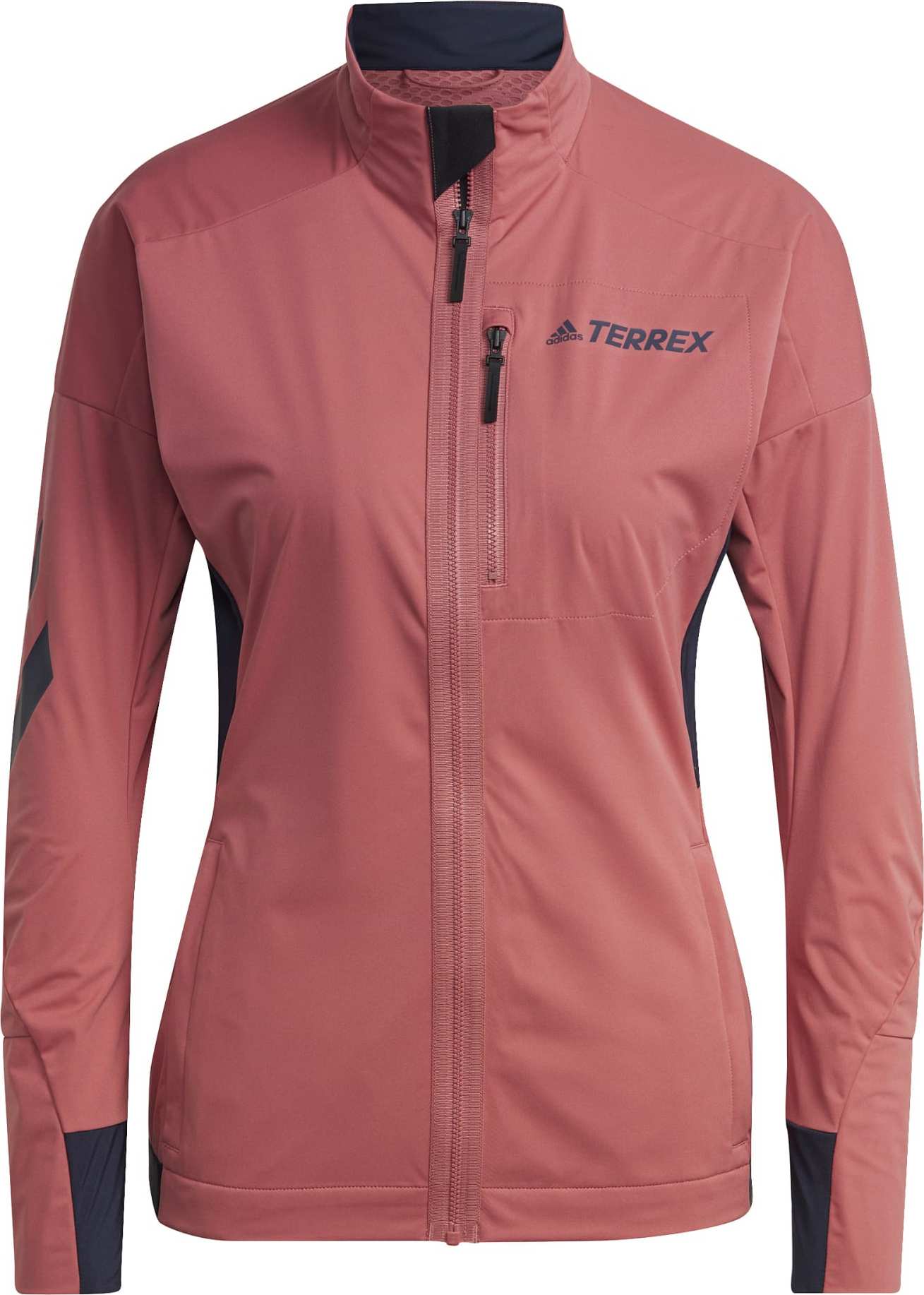 Adidas Women’s Terrex Xperior Cross-Country Ski Soft Shell Jacket Wonred