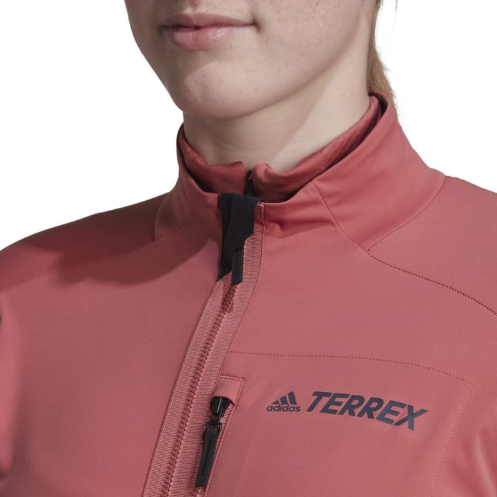 Women's Terrex Xperior Cross-Country Ski Soft Shell Jacket Wonred Adidas