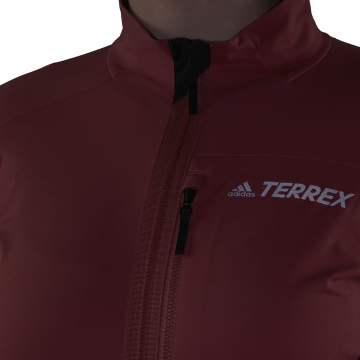 Women's Terrex Xperior Cross-Country Ski Soft Shell Jacket Wonred Adidas