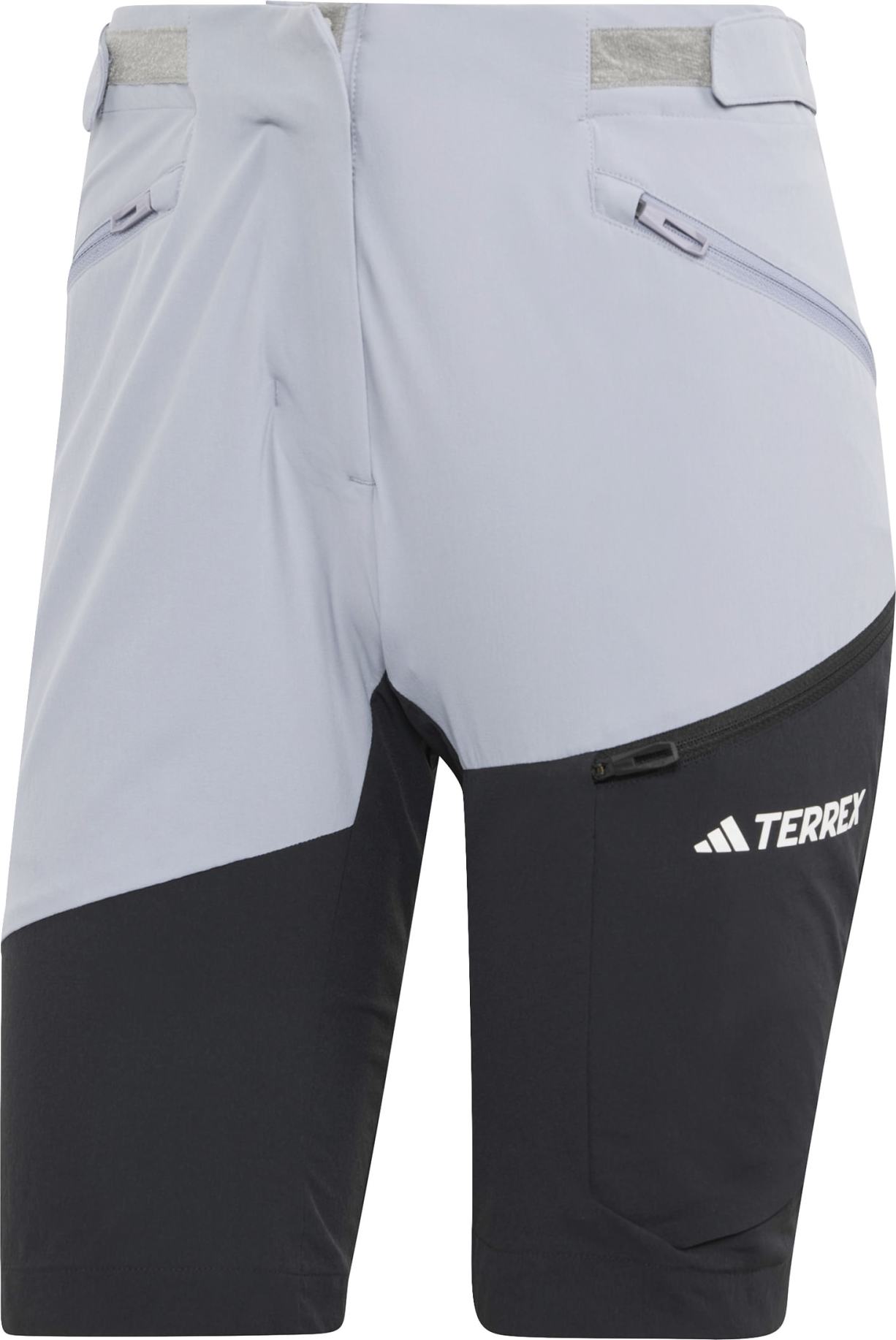 Adidas Women's TERREX Xperior Hiking Shorts Silvio/Black 36, Silvio/Black