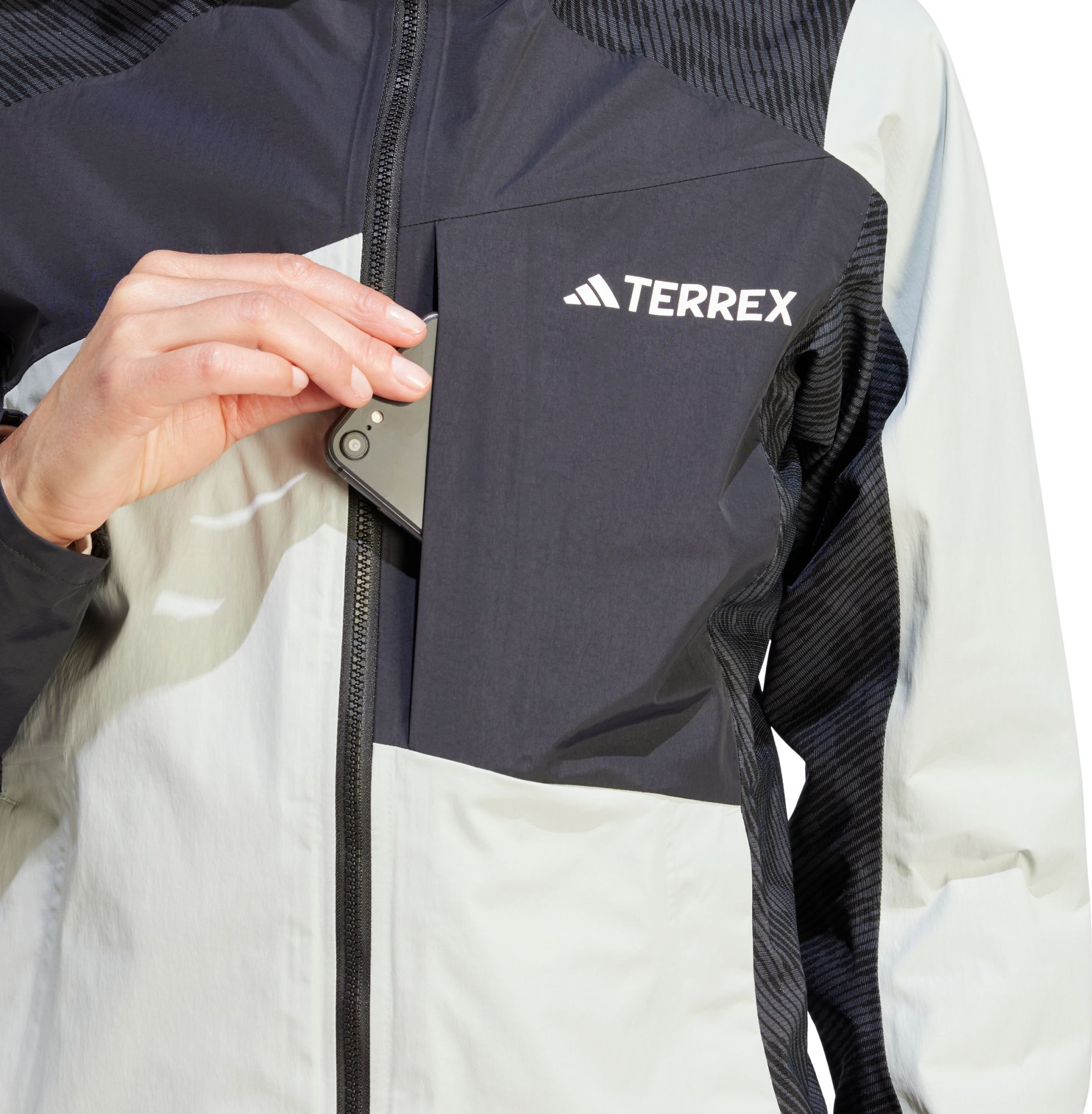 Adidas Women's TERREX Xperior Hybrid RAIN.RDY Jacket Wonsil