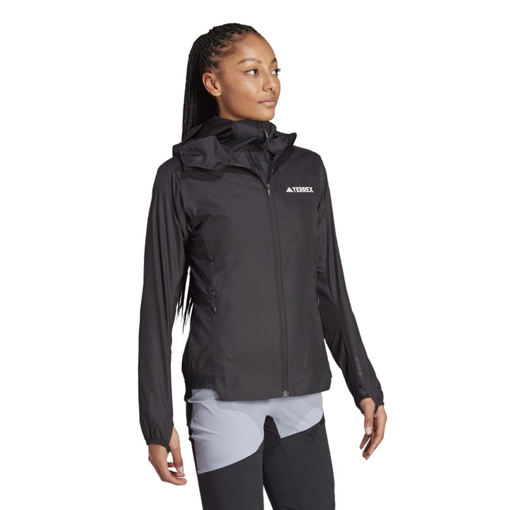 Women's Terrex Xperior Windweave Wind Jacket Black Adidas