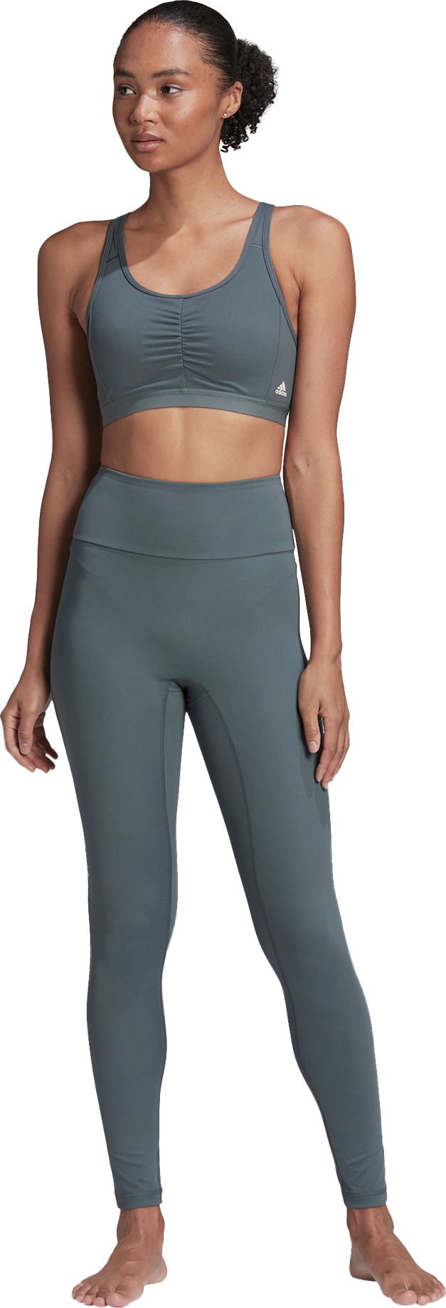 Women's Yoga Essentials 7/8 Tight Blue Oxide Adidas