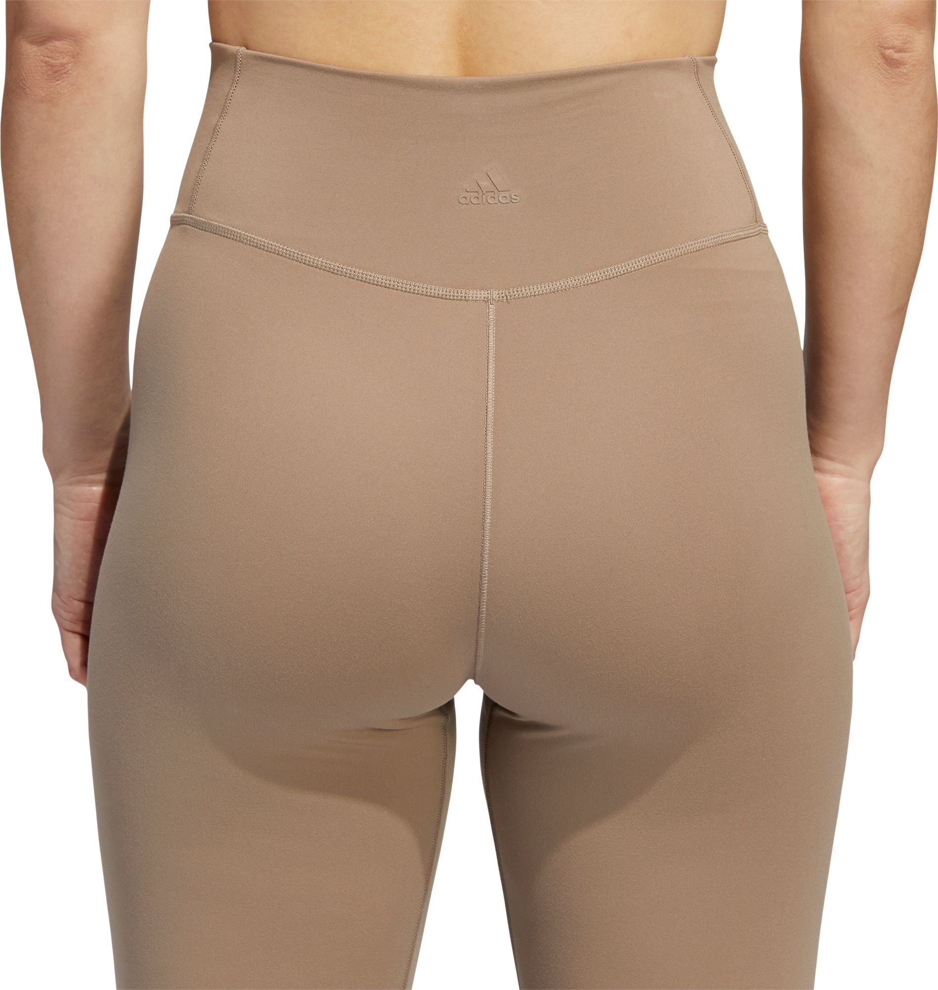 Adidas Women's Yoga Luxe Studio 7/8 Tight Chalky Brown | Buy