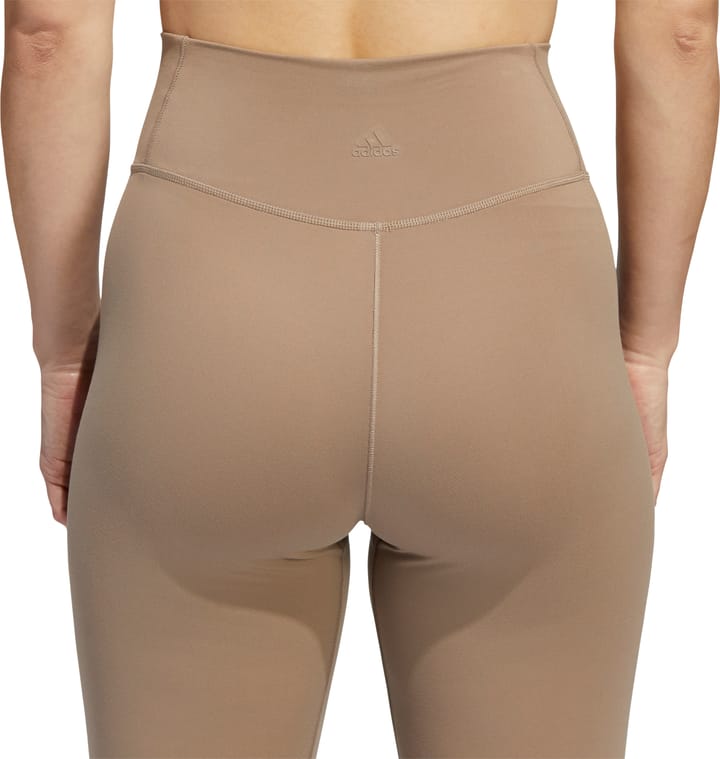 Women's Yoga Luxe Studio 7/8 Tight Chalky Brown Adidas