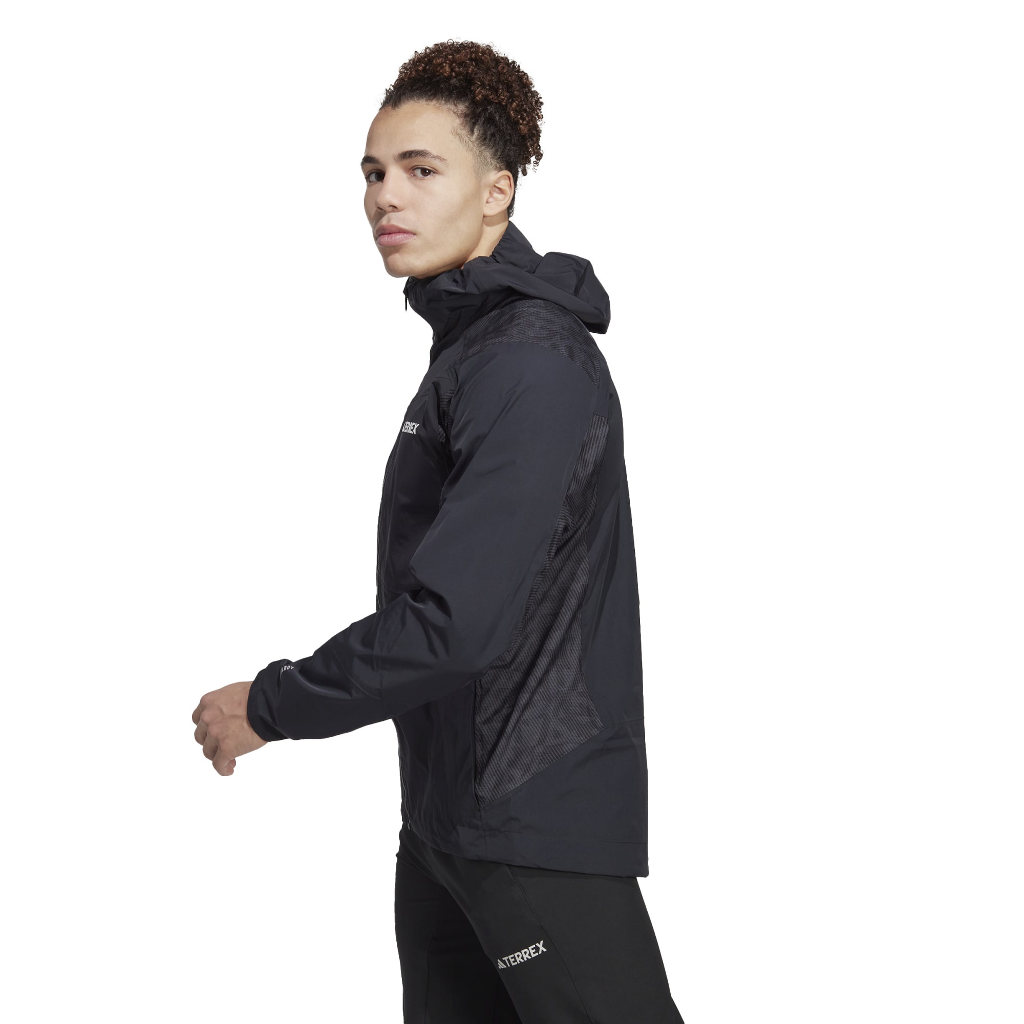 Buy Hybrid | Black Men\'s here TERREX Jacket Xperior Rain | TERREX Black Xperior Hybrid Men\'s Jacket Outnorth Rain