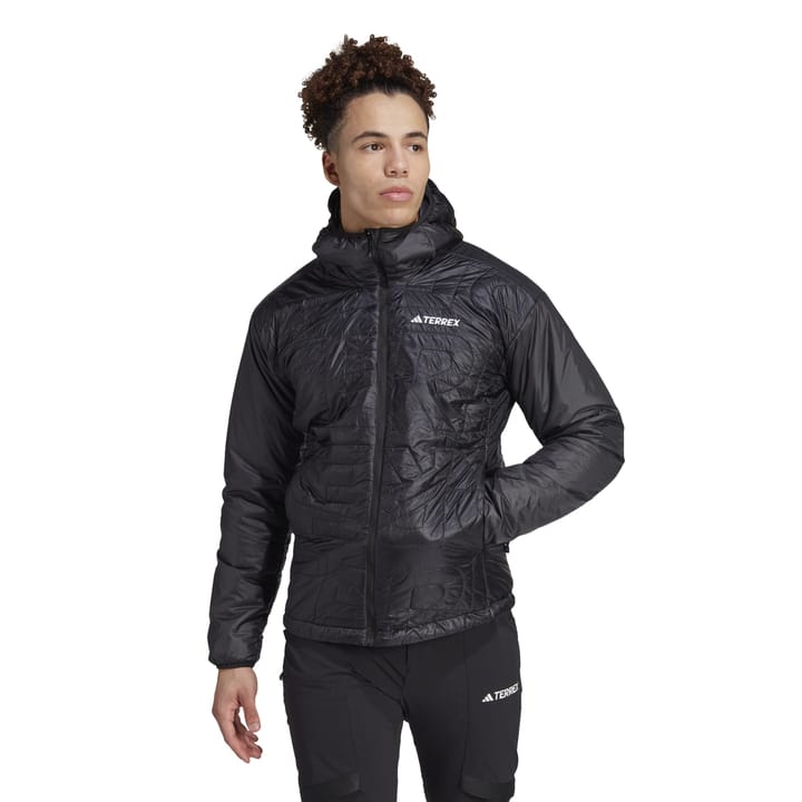 Men's TERREX Xperior Varilite PrimaLoft Hooded Jacket Black Adidas