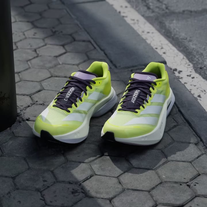 Adidas Women's Adizero Boston 13 Syello/ftwwht/powplu Adidas