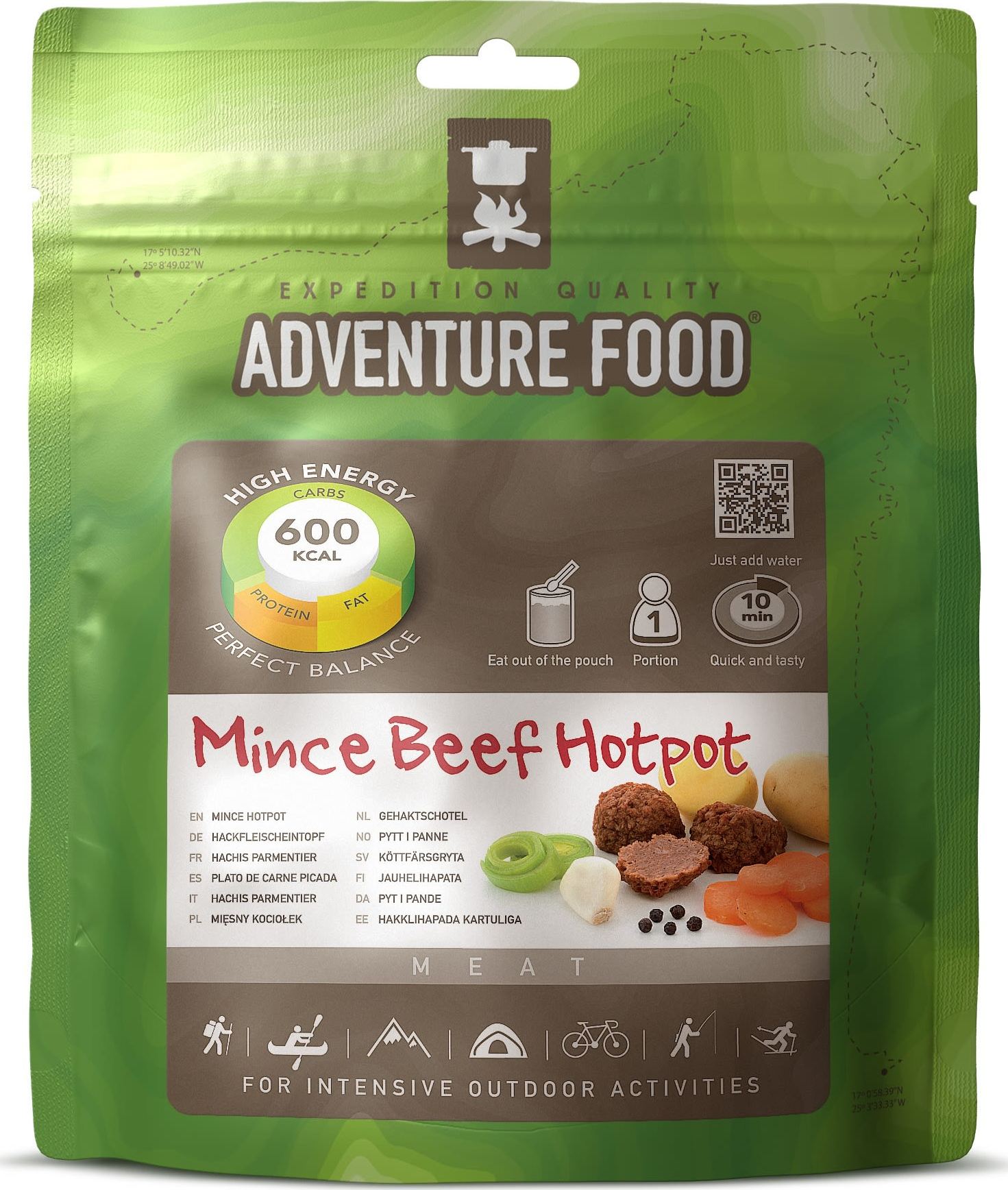 Adventure Food Mince Beef Hotpot Nocolour