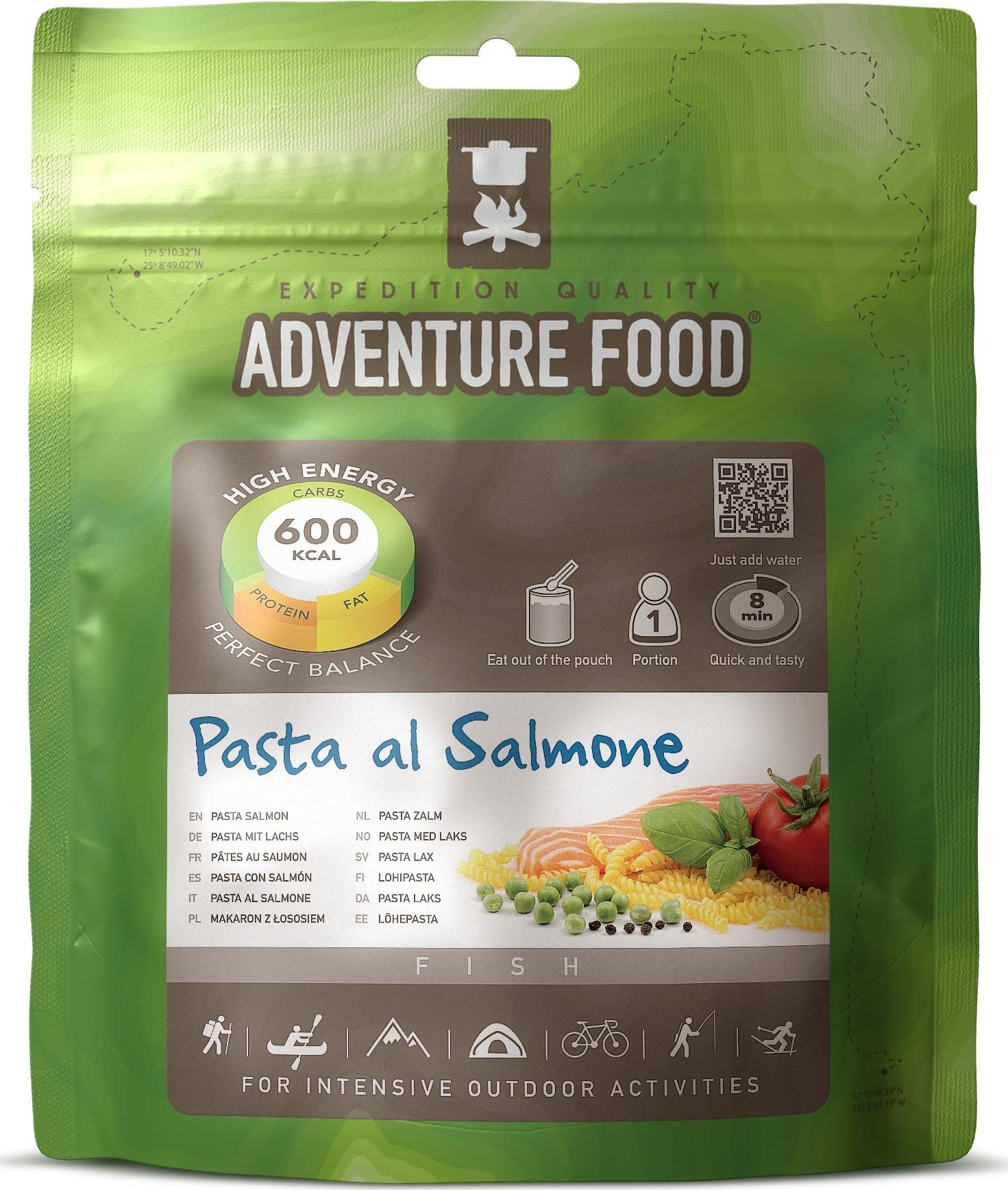 Adventure Food Pasta Salmone Nocolour