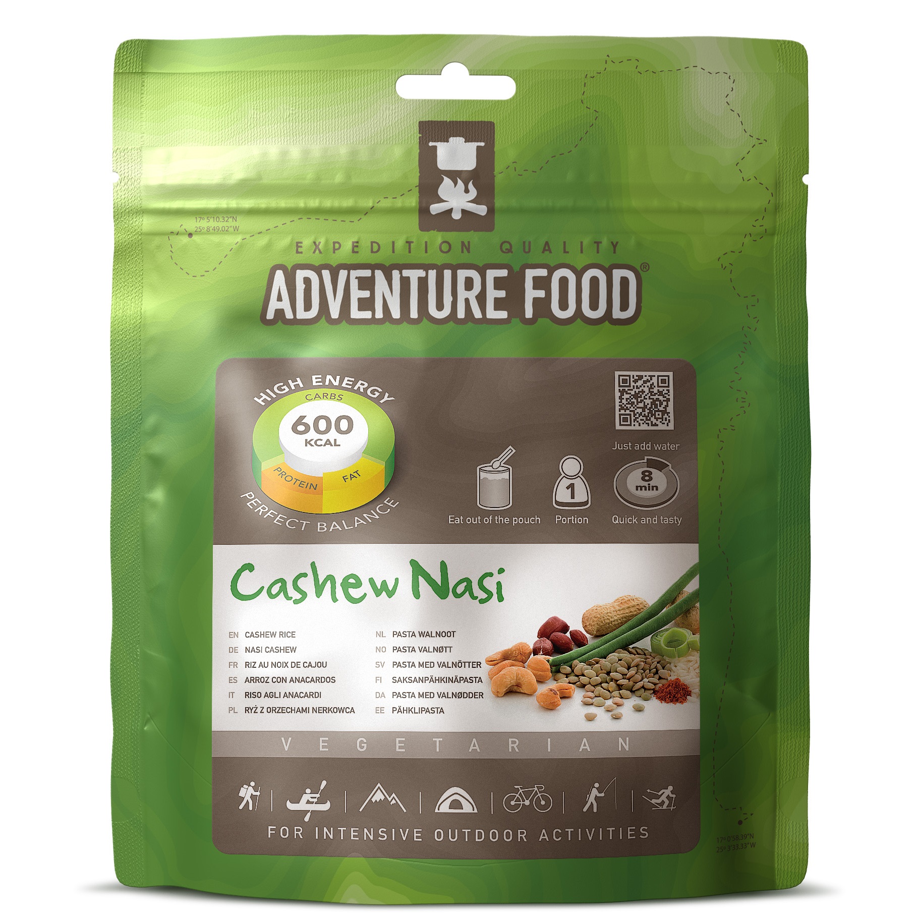Adventure Food Rice Cashew Nocolour
