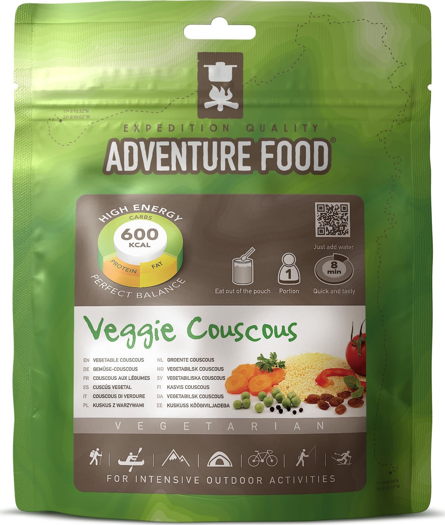 Adventure Food Veggie Couscous Nocolour Retkiruoat OneSize