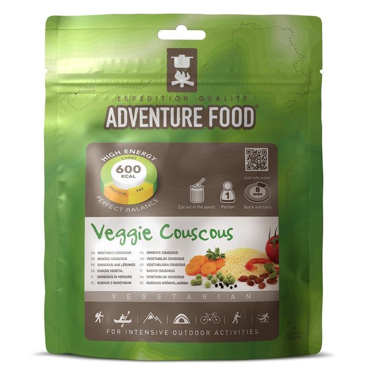 Veggie Couscous NoColour Adventure Food