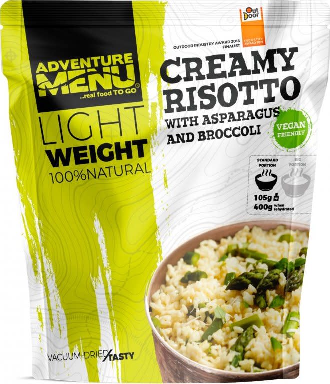 Adventure Menu Creamy Risotto With Asparagus and Broccoli (Large Portion) Nocolour Friluftsmat Big