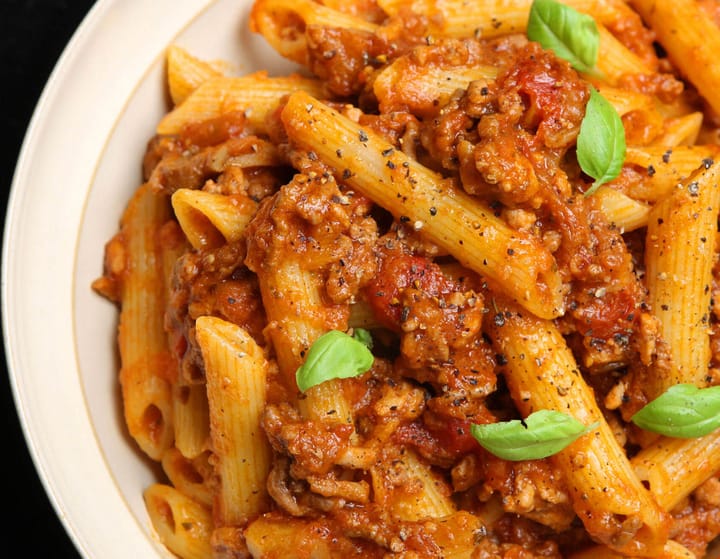 Adventure Menu Penne Bolognese with Parmesan Nocolour Adventure Menu Adventure Menu Penne Bolognese with Parmesan Nocolour Adventure Menu