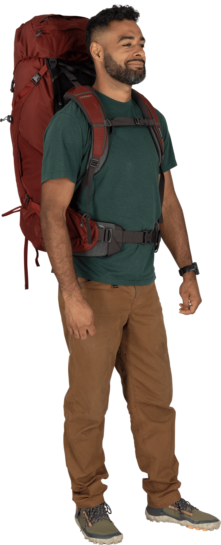 Osprey Men's Aether 65 Acorn Red Osprey Osprey Men's Aether 65 Acorn Red Osprey