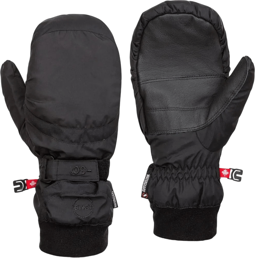 Kombi Women's Spooky WaterGuard Mittens (2022) Black Lurex