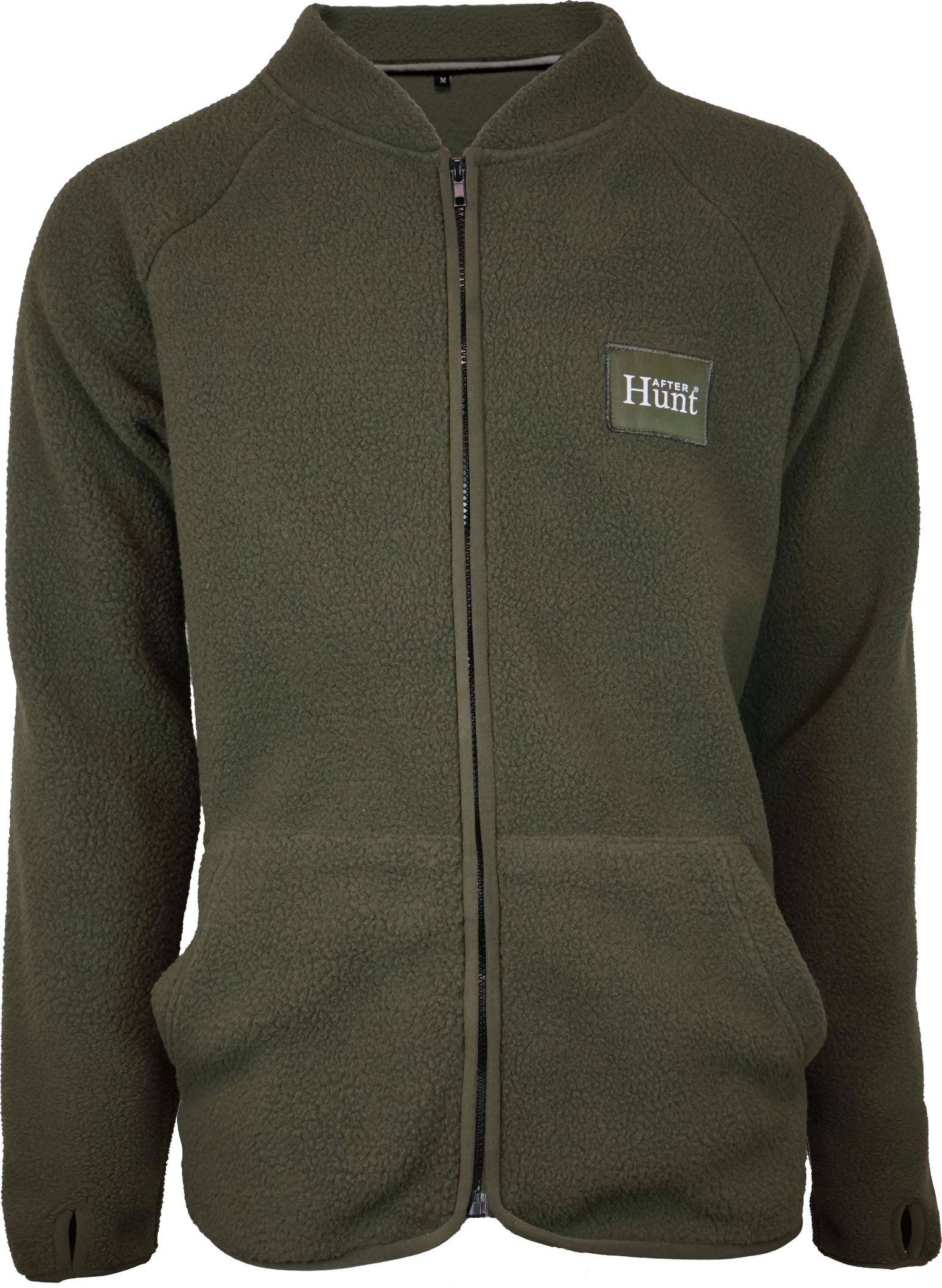 Avignon Unisex AFTER Hunt Fleece Jacket Basic Green