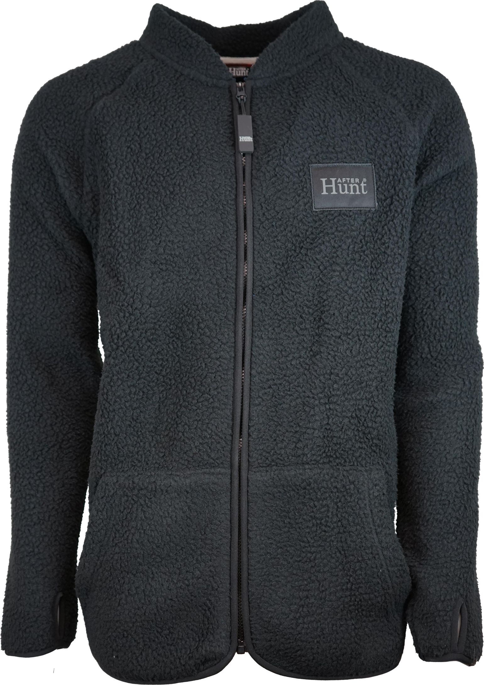 Avignon Unisex AFTER Hunt Fleece Jacket Basic Black
