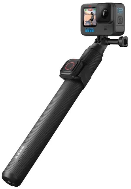 GoPro Extension Pole + Wp Shutter Remote Hero12, Hero11 Black