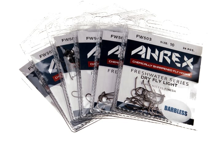 Ahrex Hooks Fw503 Dry Fly Light Barbless Ahrex Hooks