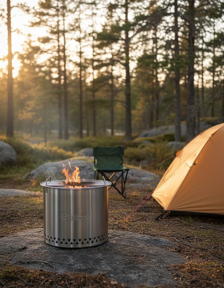 Urberg Rogen Bon Fire Stove Stainless Urberg