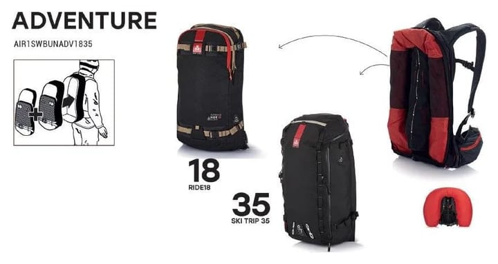 Arva Airbag Switch Adventure Bundle 18+ST35 Arva