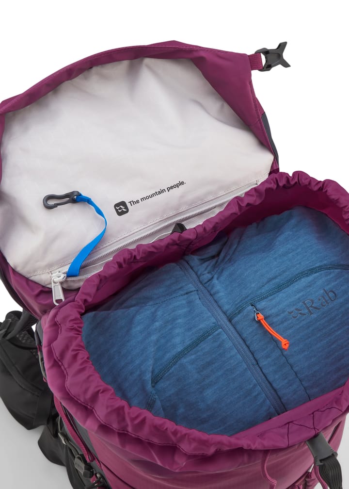 Rab Women's Airox ND34 Mulberry/Black Rab