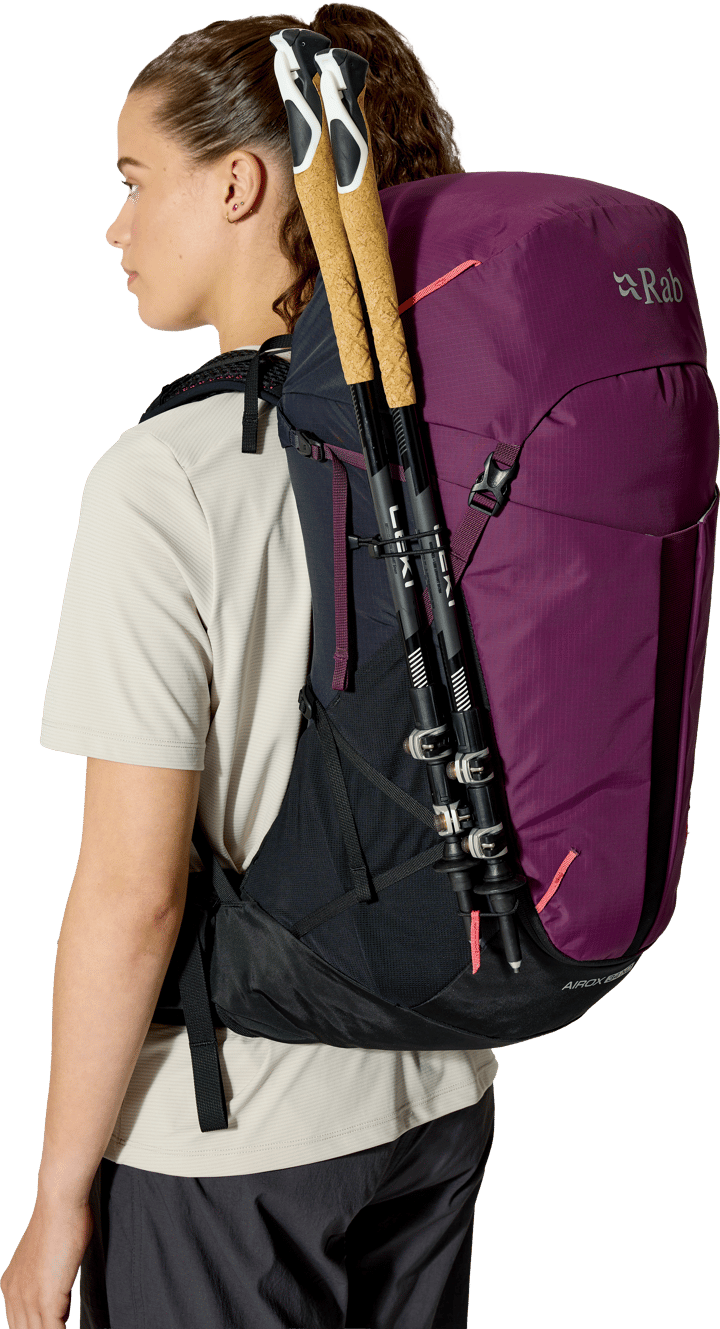 Rab Women's Airox ND34 Mulberry/Black Rab