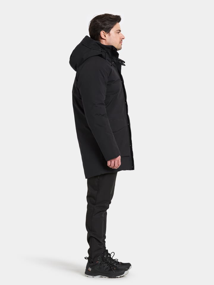 Didriksons Men's Akilles Parka 2 Black Didriksons Didriksons Men's Akilles Parka 2 Black Didriksons
